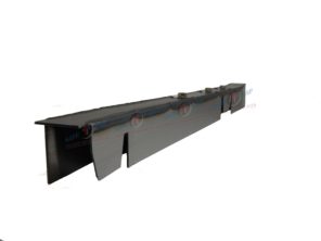 Center Frame Section @ Skid Plate (ART-113-R) Passenger Side 1997-02 TJ