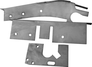 Frame at Fuel Tank, Left Side (ART-043-L)