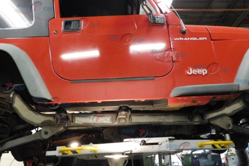 SafeTCap Red Jeep TJ Wrangler Install