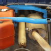 Rear Fuel Tank Support Crossmember w/passenger side shock mount attached (ART-139) - Image 2