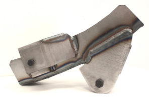 frame trailing arm mounts rear repair two autorust fits section front jeep
