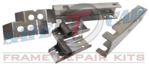 Complete Rear Frame Section w/Leaf Spring Shackle Mount (TAC-180U-S)
