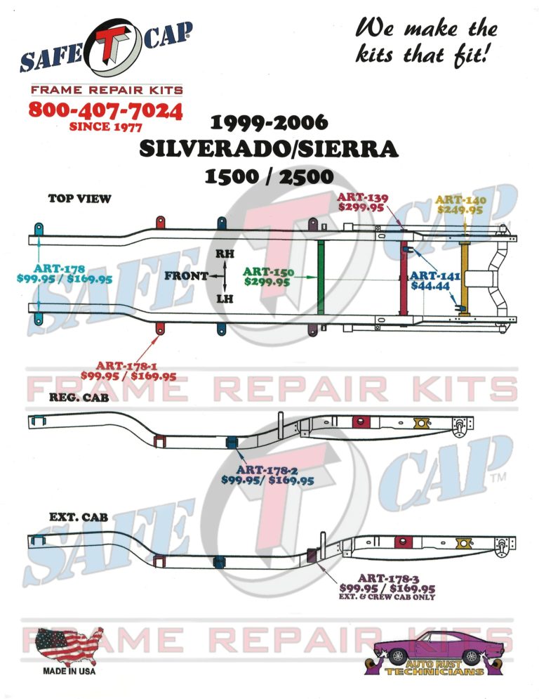 2004 Silverado Truck Frame Diagram