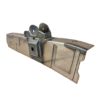 2ND Gen Toyota Tacoma Mid Frame Section w/Forward Leaf Spring Hanger Driver Side LONG BED (TAC-232D-1-LB-L) - Image 2