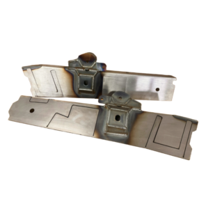 2ND Gen Toyota Tacoma Mid Frame Section w/Forward Leaf Spring Hanger Driver & Passenger Sides LONG BED (TAC -232D-1-LB-S)