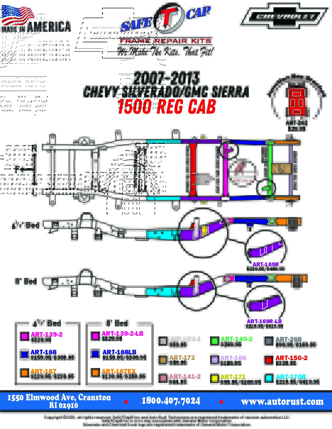 2007-2013 Chevy Silverado/GMC Sierra 1500 REG Cab