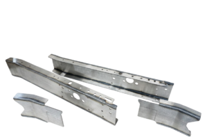 2001 - 2010 Full Rear Frame Rails (Standard Bed) Set of Driver & Passenger Sides
