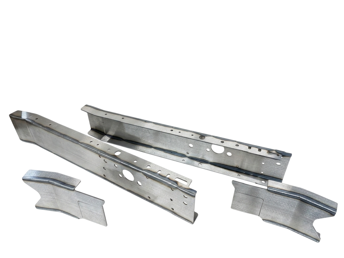 2001 - 2010 Full Rear Frame Rails (Standard Bed) Set of Driver & Passenger Sides