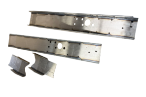 2001 - 2010 Full Rear Frame Rails (Long Bed) Driver & Passenger Sides