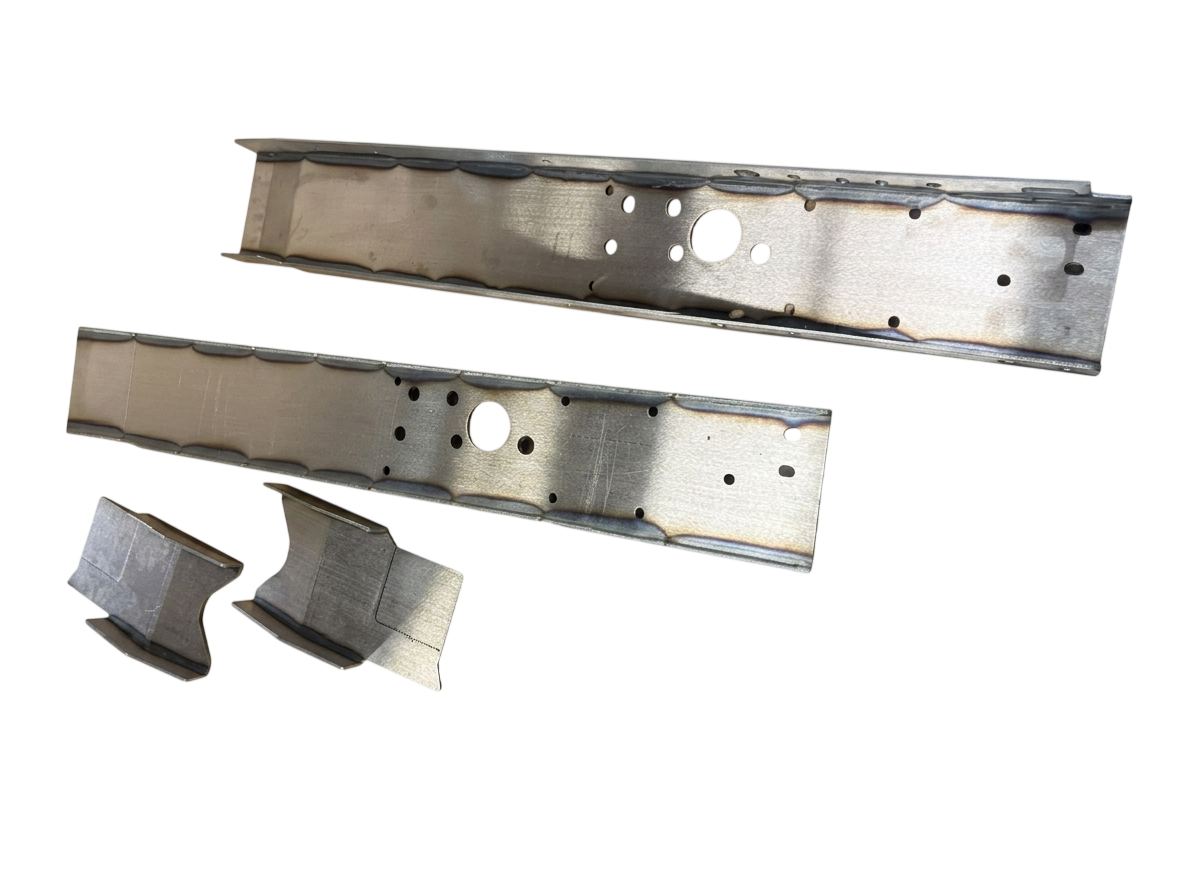 2001 - 2010 Full Rear Frame Rails (Long Bed) Driver & Passenger Sides (ART-292LB-S)