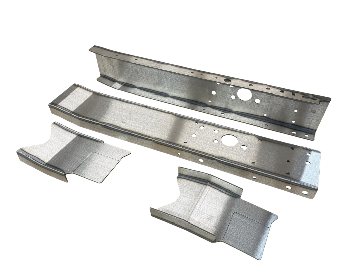 2001 - 2010 Full Rear Frame Rails (Standard Bed) Set of Driver & Passenger Sides - Image 3