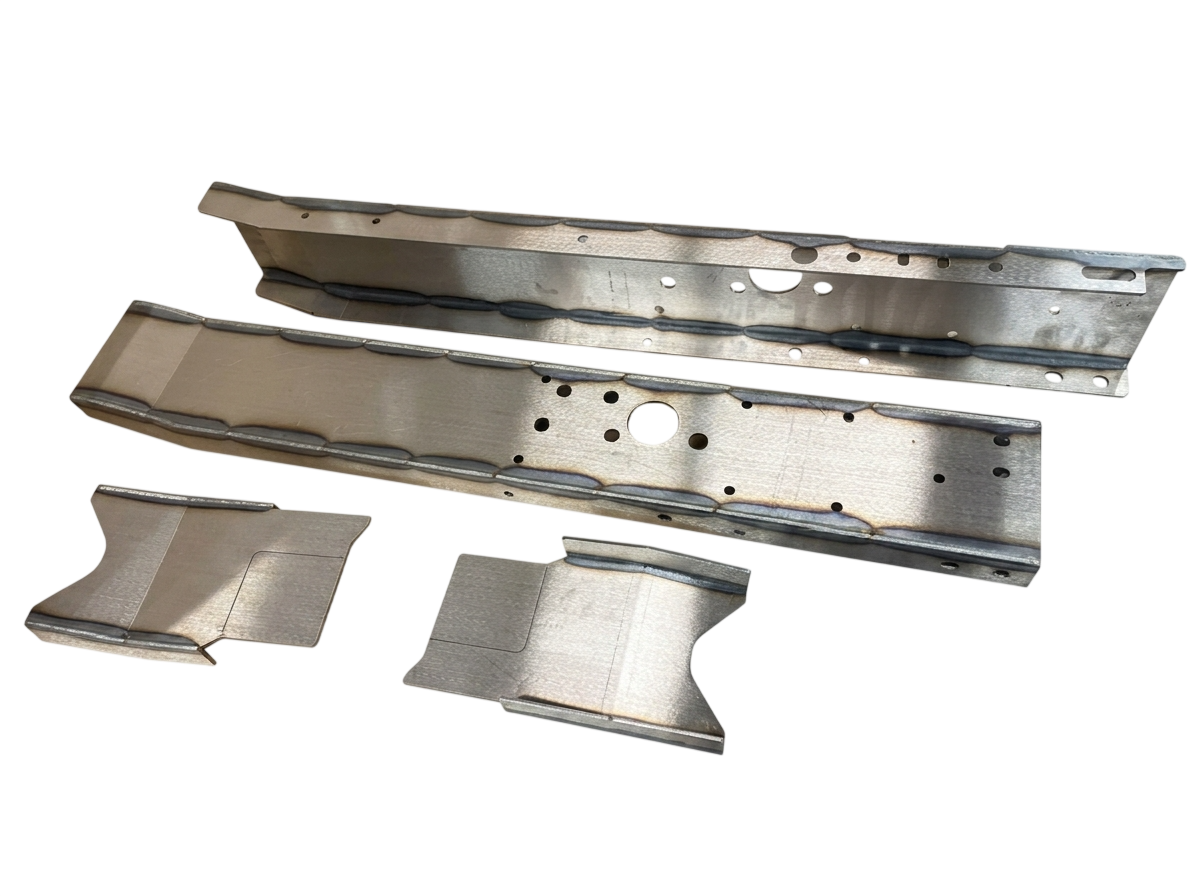 2001 - 2010 Full Rear Frame Rails (Long Bed) Driver & Passenger Sides (ART-292LB-S) - Image 2