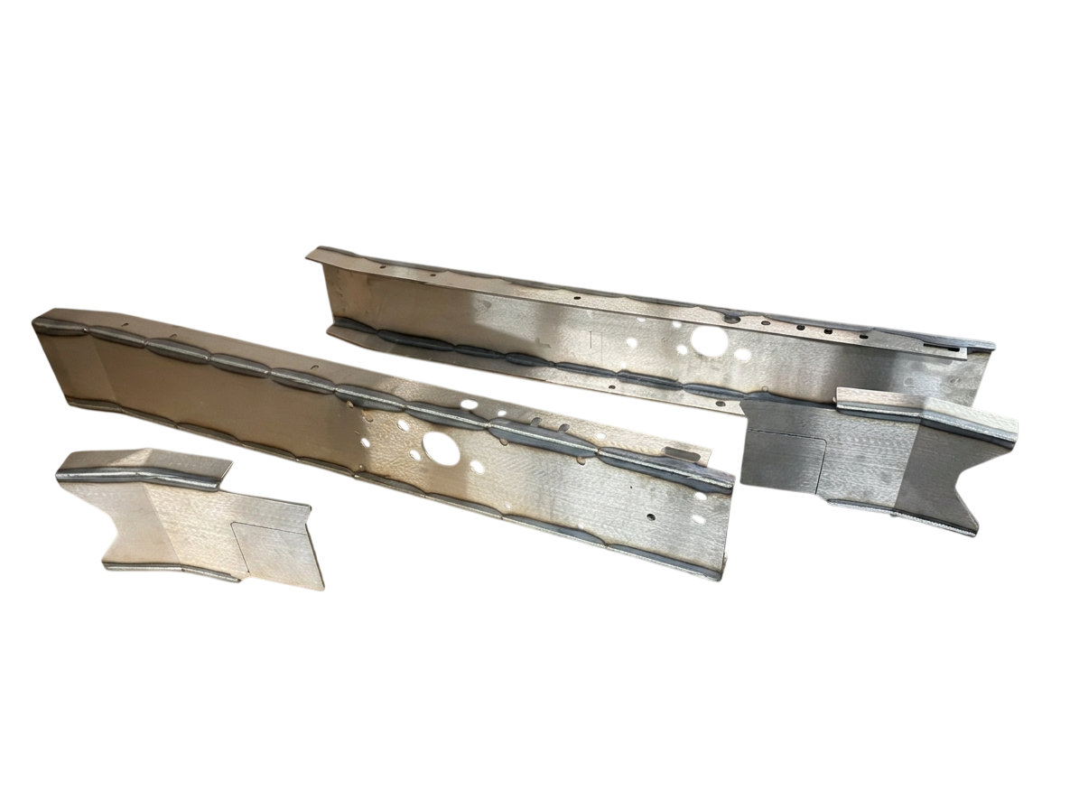2001 - 2010 Full Rear Frame Rails (Long Bed) Driver & Passenger Sides (ART-292LB-S) - Image 3