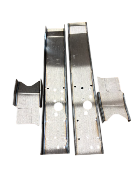 2001 - 2010 Full Rear Frame Rails (Standard Bed) Set of Driver & Passenger Sides - Image 7