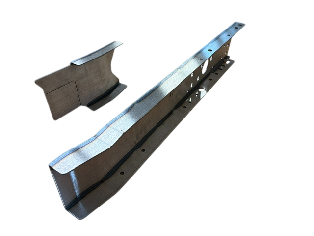 2001 - 2010 Full Rear Frame Rails (Standard Bed) Right Passenger Side - Image 2